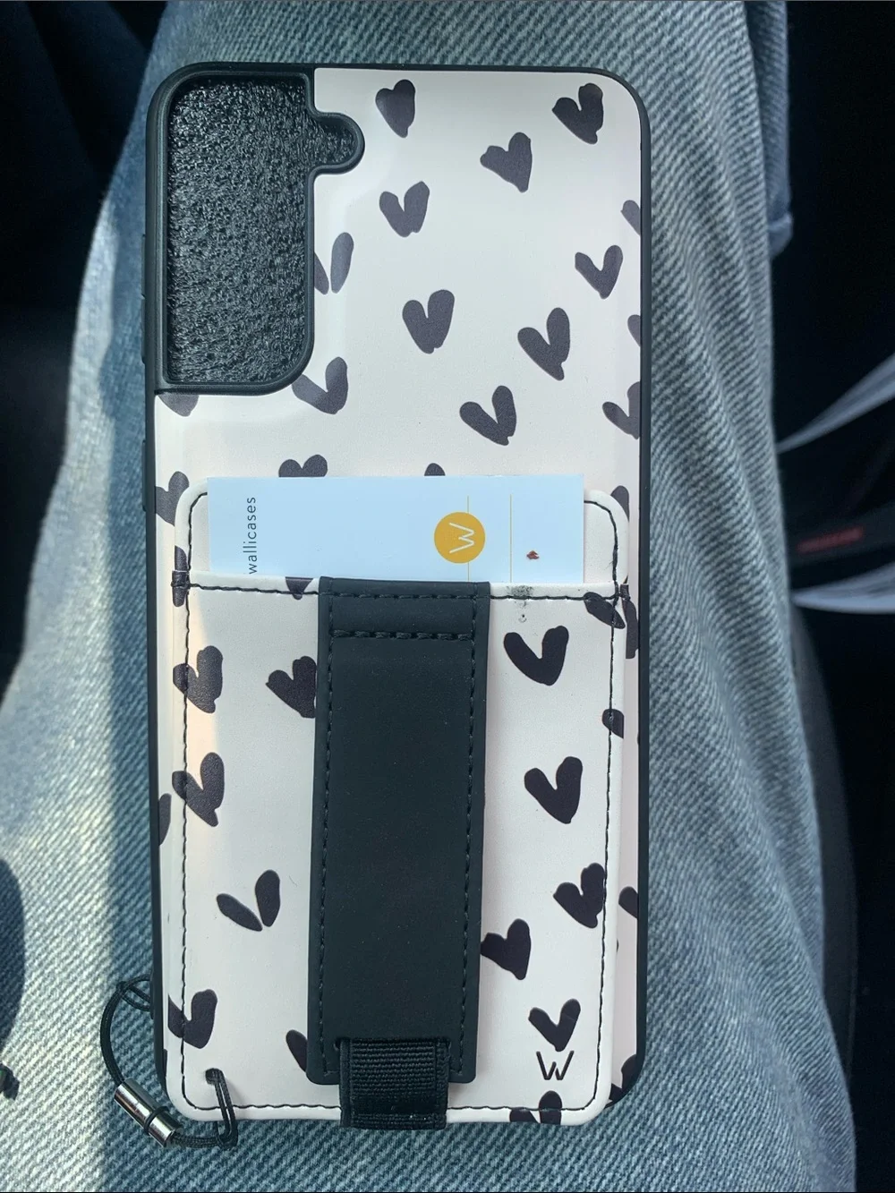 Samsung Galaxy S21 phone case with wallet magnet